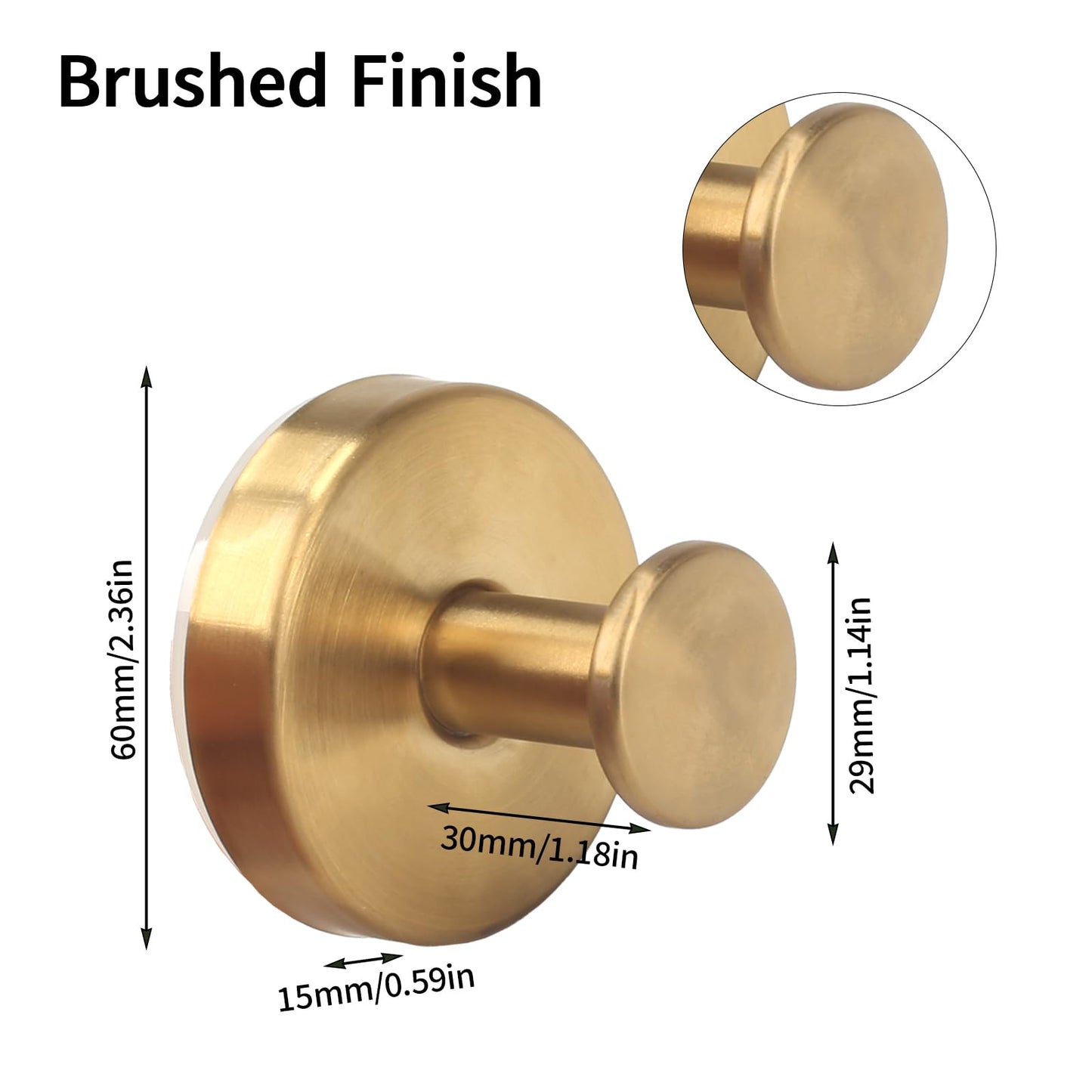 GANCHOS DE VENTOSA, 4 PZS