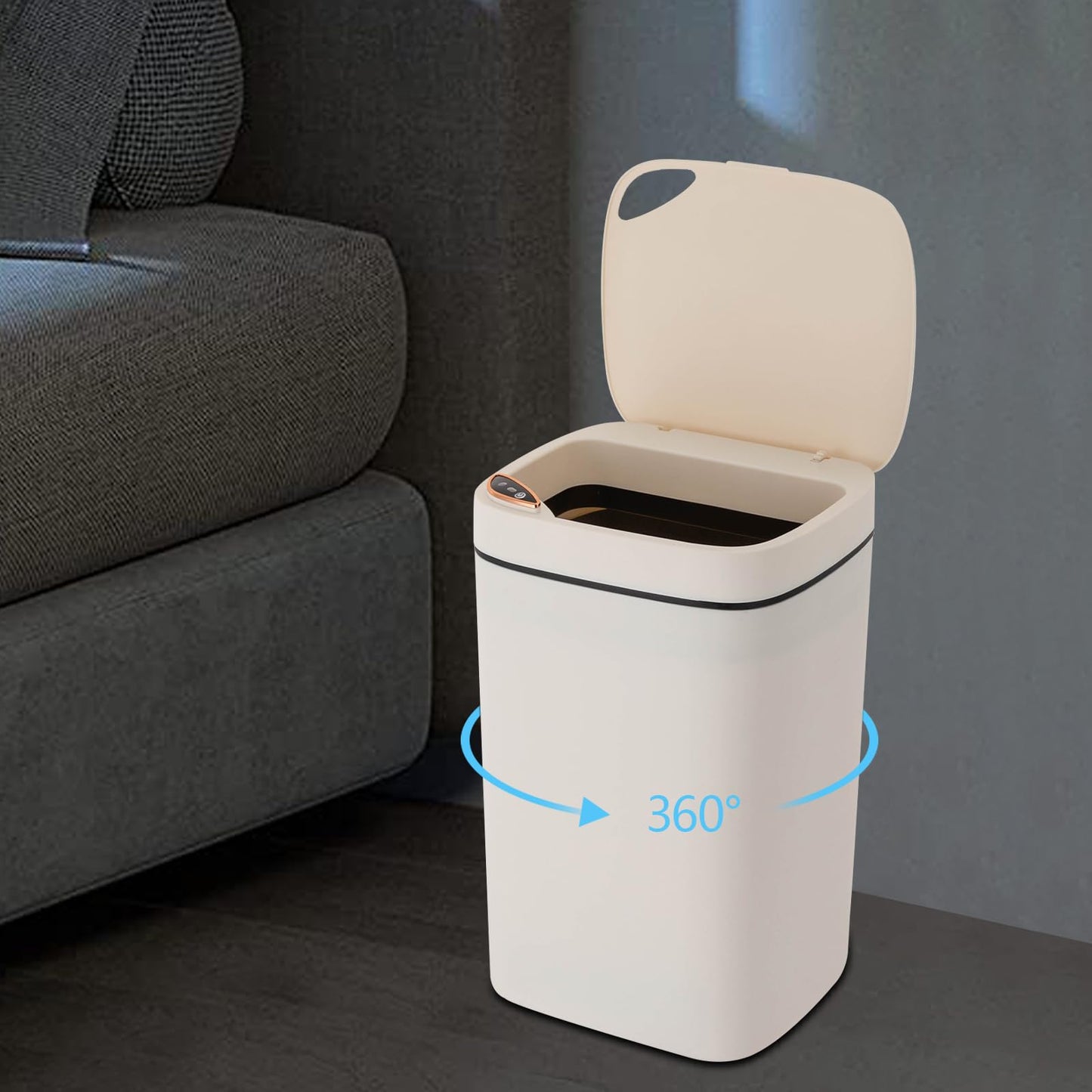 CUBO DE BASURA CON SENSOR