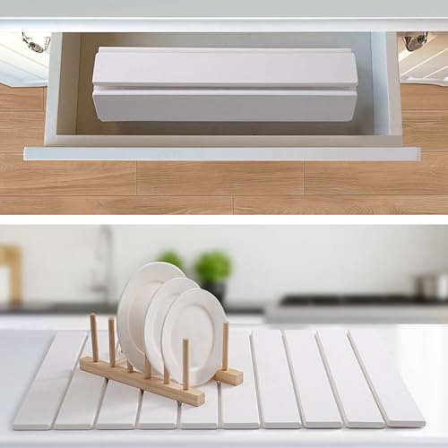 🧽 Tapete de Secado de Platos de Piedra