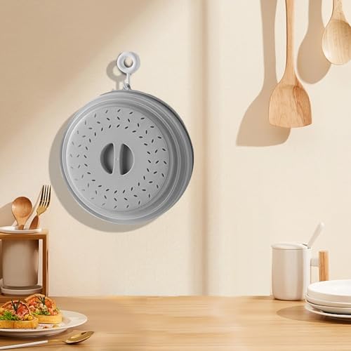 🍽️ Tapa Protectora Plegable para Microondas