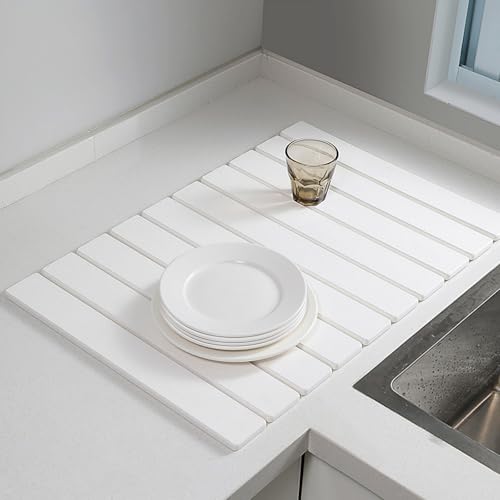 🧽 Tapete de Secado de Platos de Piedra