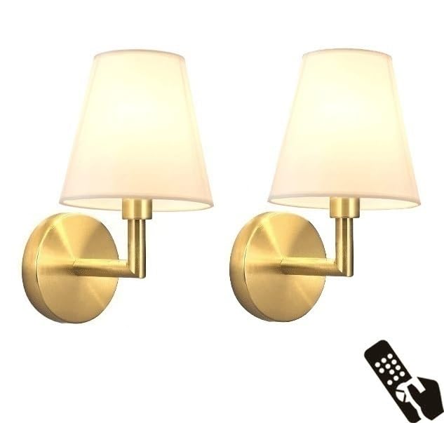 ✨💡 Apliques de Pared Recargables x2 – Sin Cableado, Regulables, 3 Tonos de Luz, Temporizador y Control Remoto ⚡🔋
