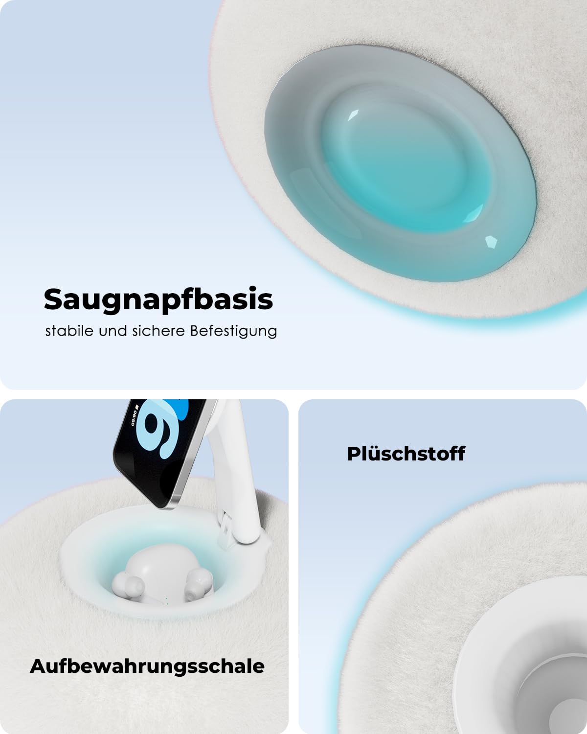 COJÍN SOPORTE PARA TELÉFONO MÓVIL