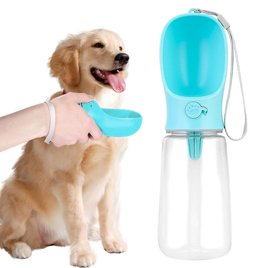 🐶💧 Botella de Agua para Perros | Antifugas, Portátil y Segura para Mascotas 🦴🚶‍♂️
