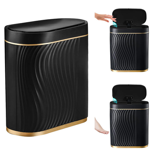 CUBO DE BASURA, NEGRO