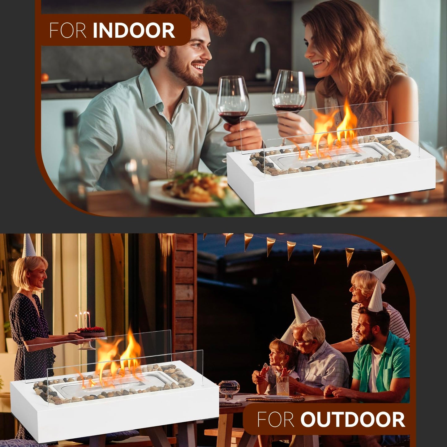 CHIMENEA DE MESA