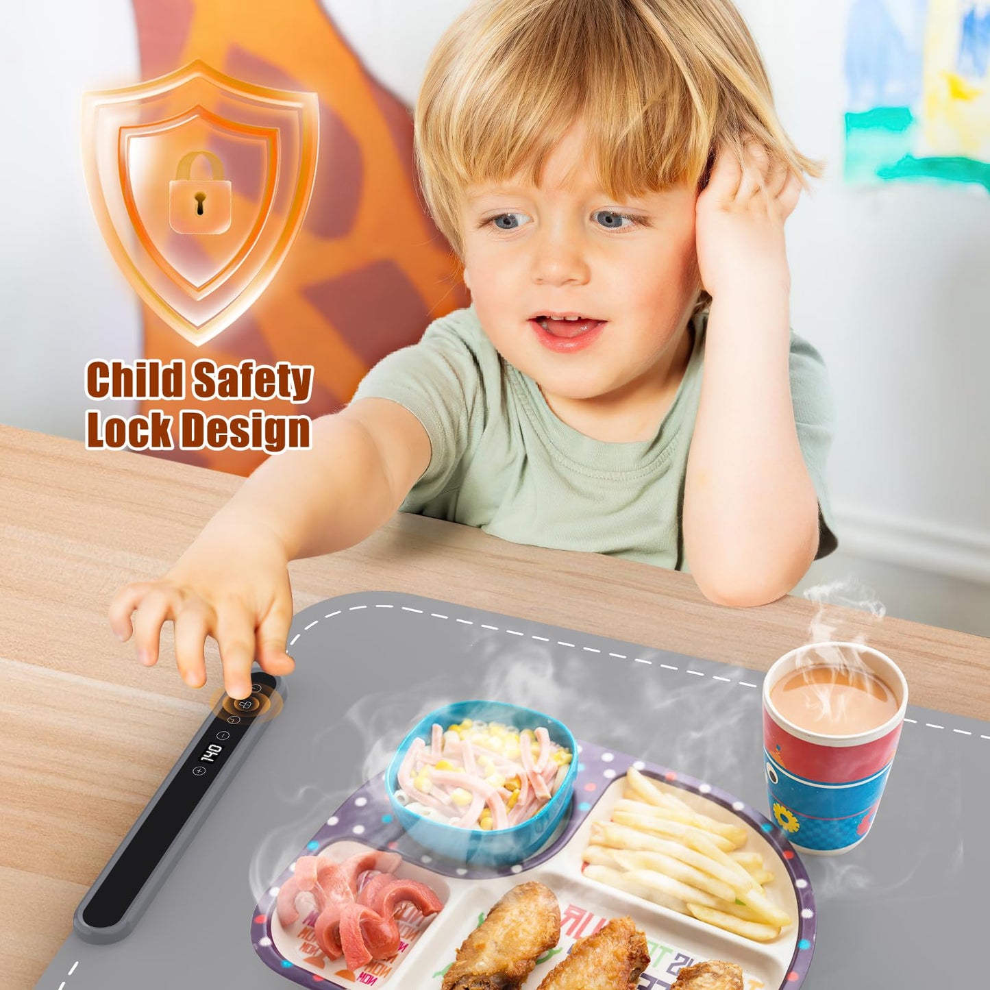 ALFOMBRILLA DE CALENTAMIENTO PARA ALIMENTOS