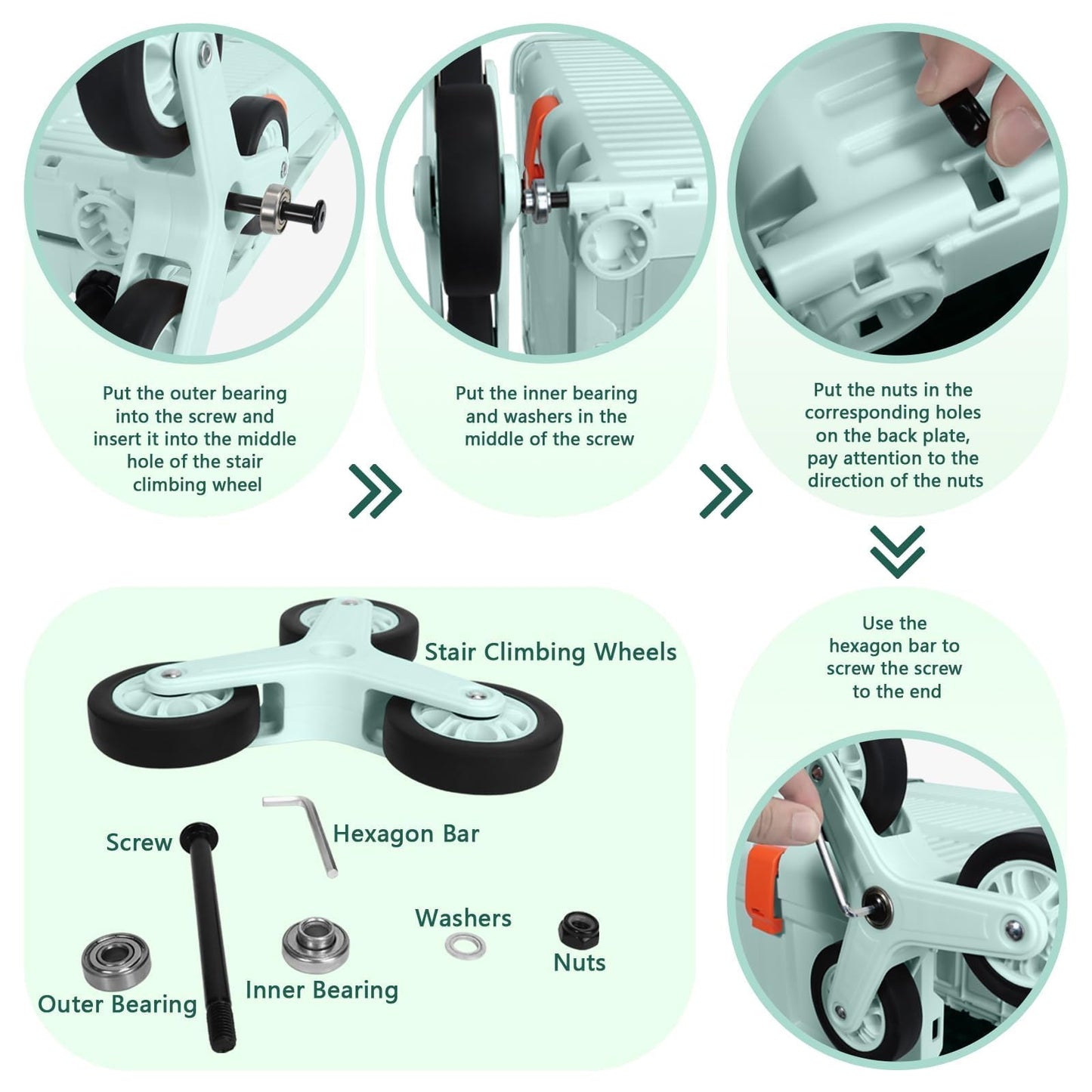 CARRITO DE COMPRA PLEGABLE