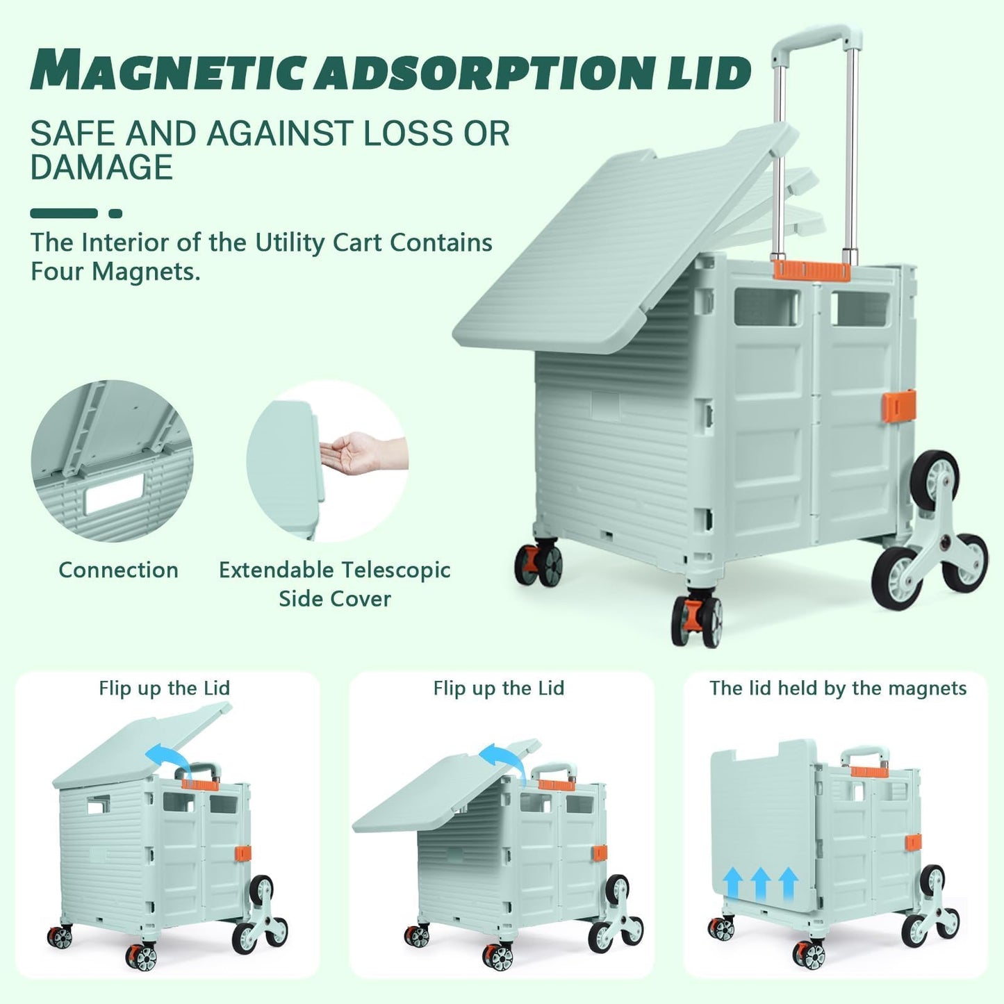 CARRITO DE COMPRA PLEGABLE