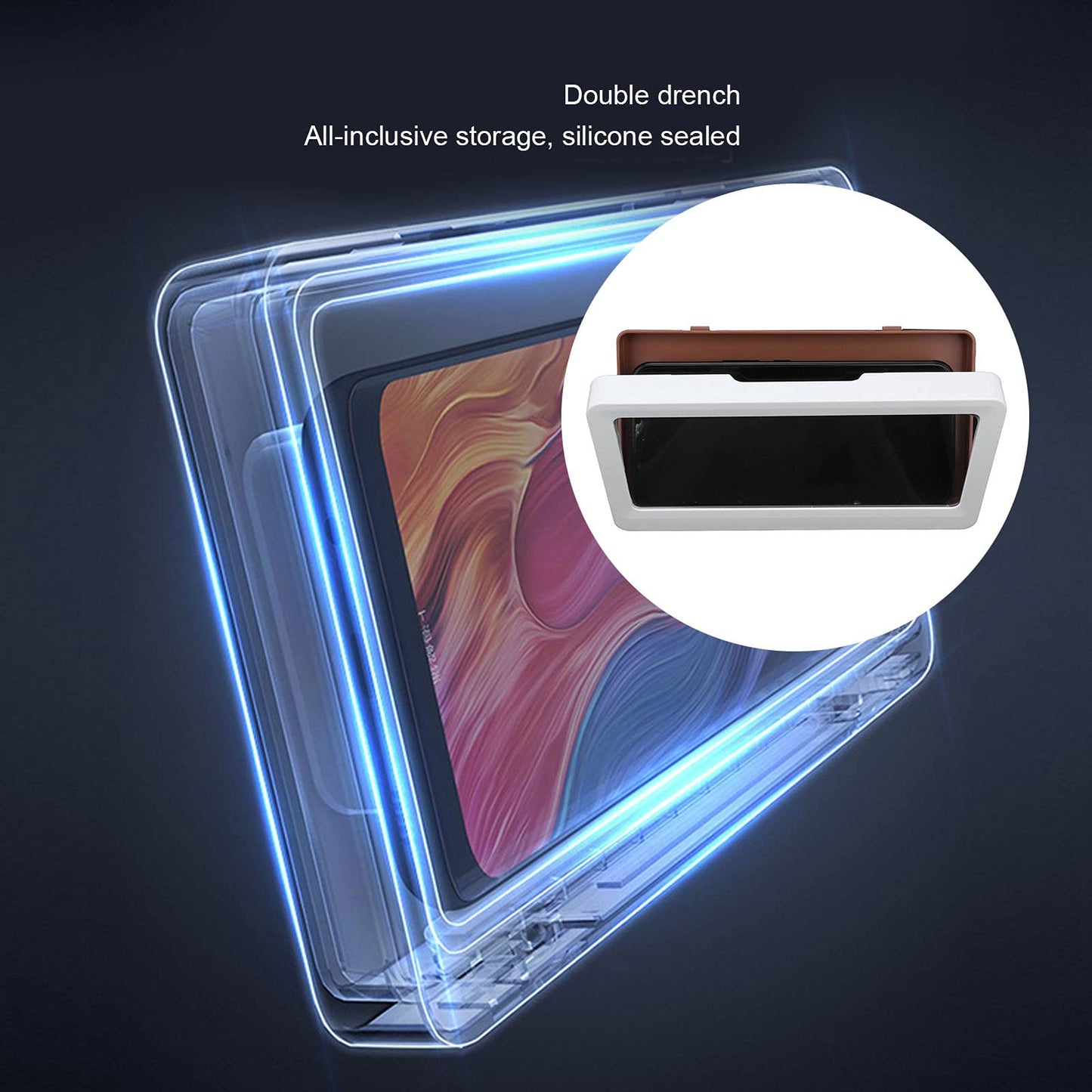 📱🚿 Soporte para Teléfono de Ducha ¡Usa tu móvil sin mojarlo! 🚿📱