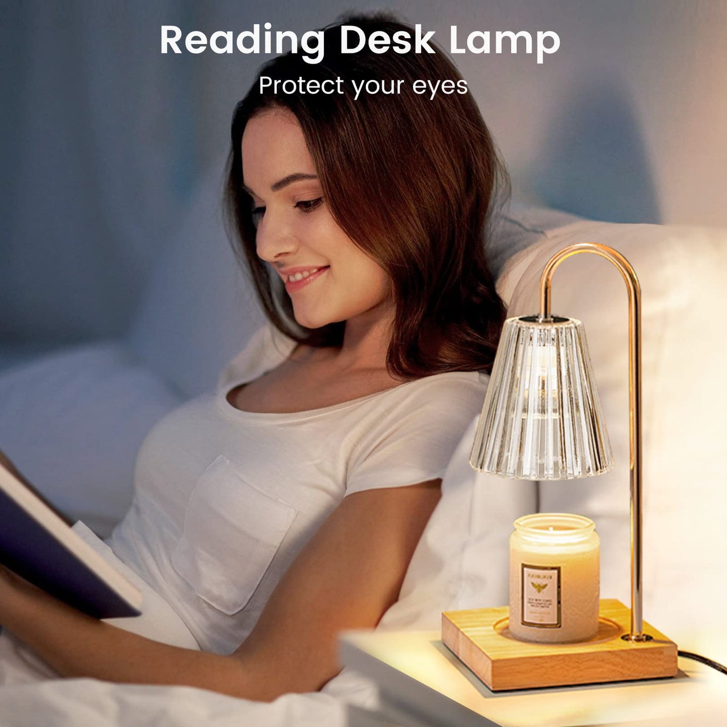 CALENTADOR DE VELAS Y LÁMPARA