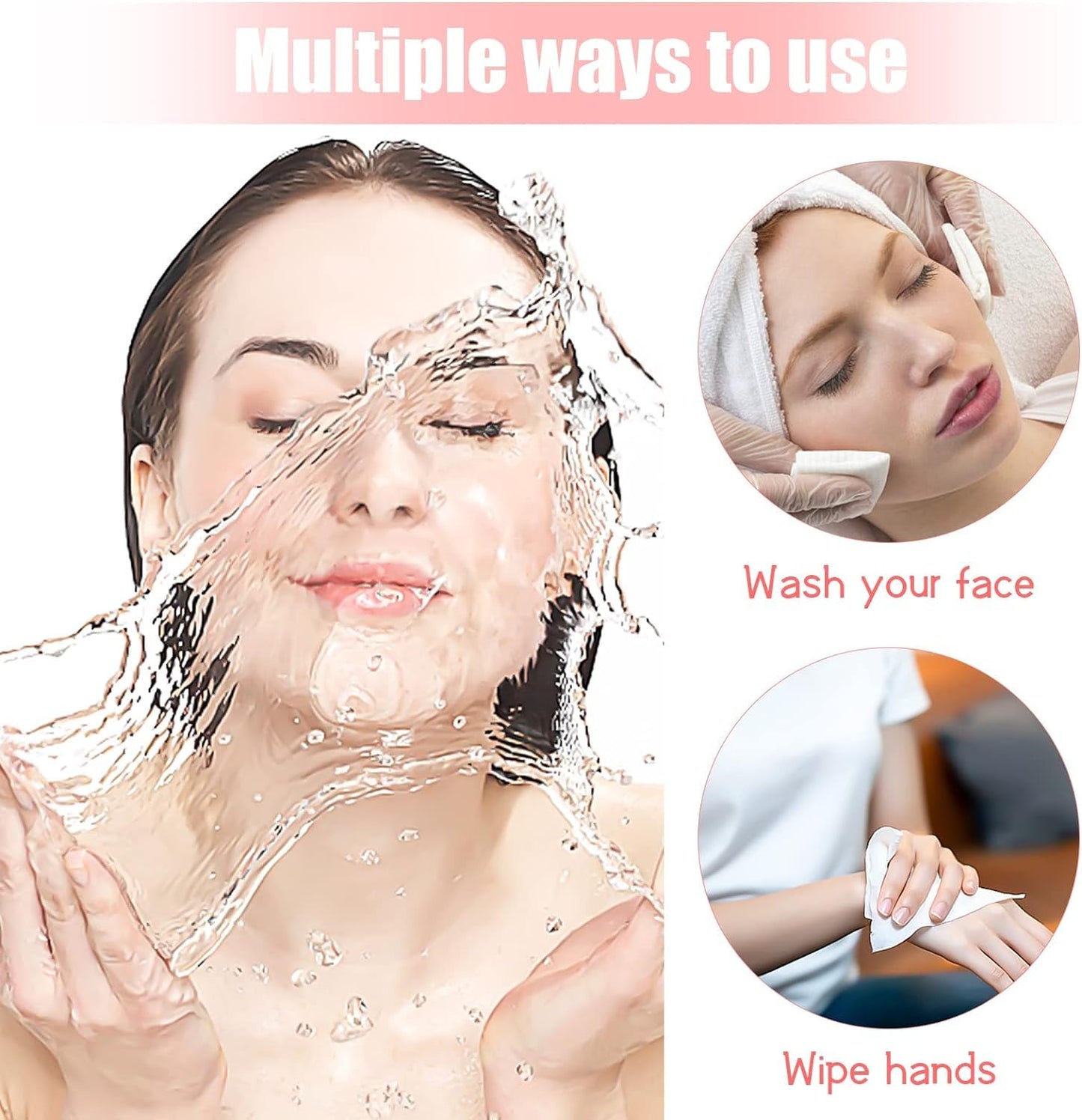 TOALLAS COMPRIMIDAS, 100 PZS