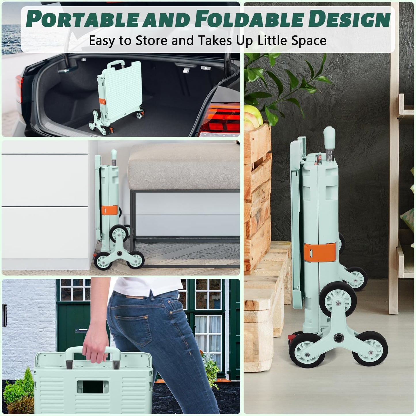 CARRITO DE COMPRA PLEGABLE